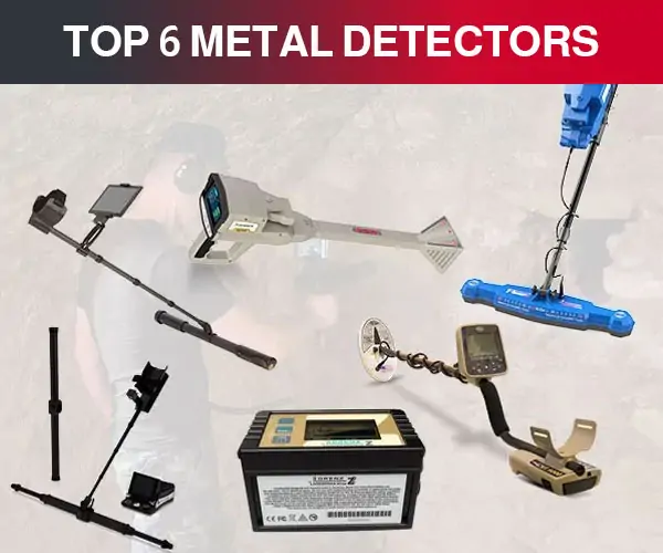 Top 6 Metal Detectors
