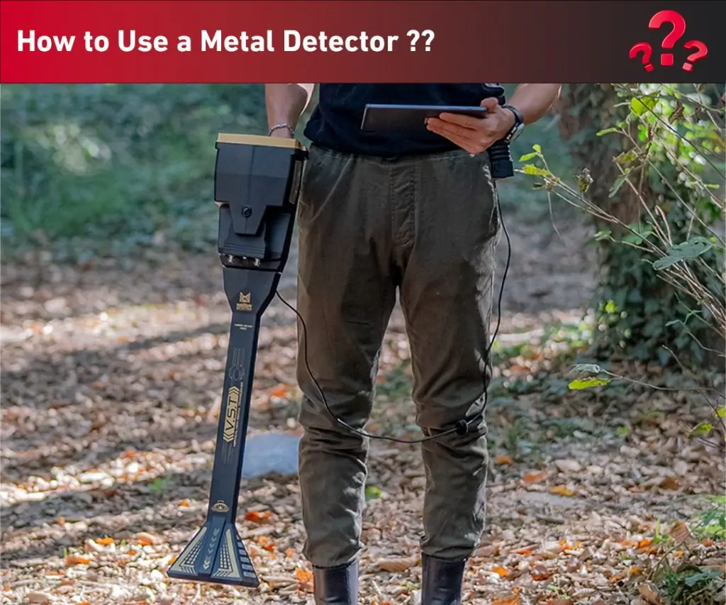 How to use a metal detector