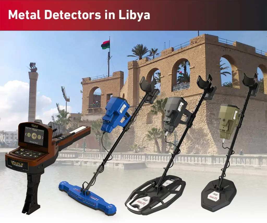 Metal detector in Libya