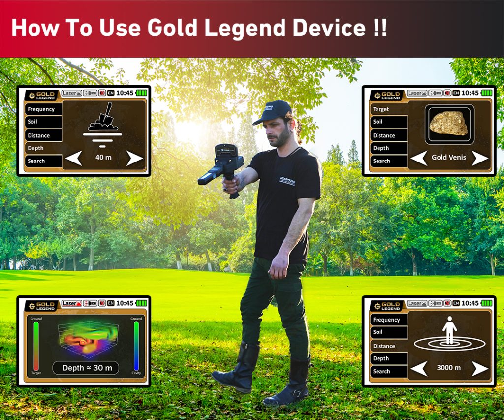 How to use Gold Legend device