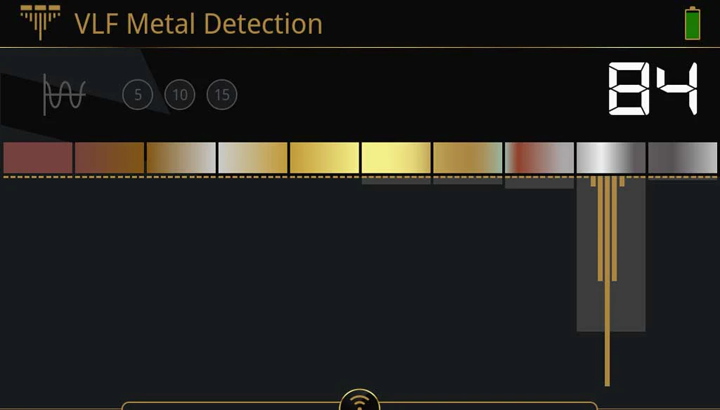 OKM eXp 7000 Professional Plus OKM eXp 7000 operating mode VLF Metal Detection
